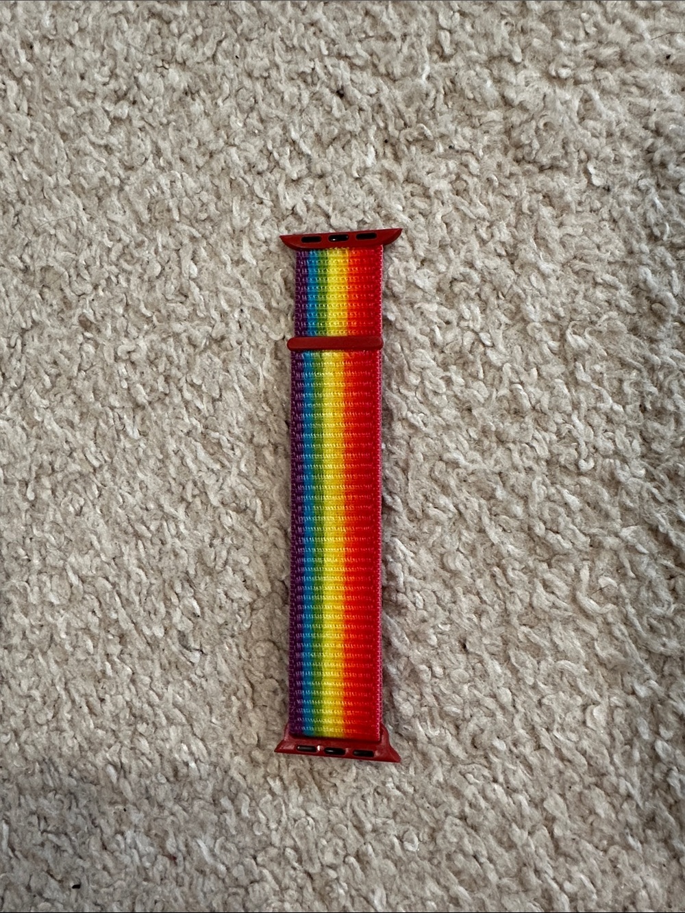 Rainbow Nylon Watch Band - Multicolor